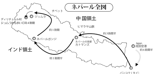 ネパール全図