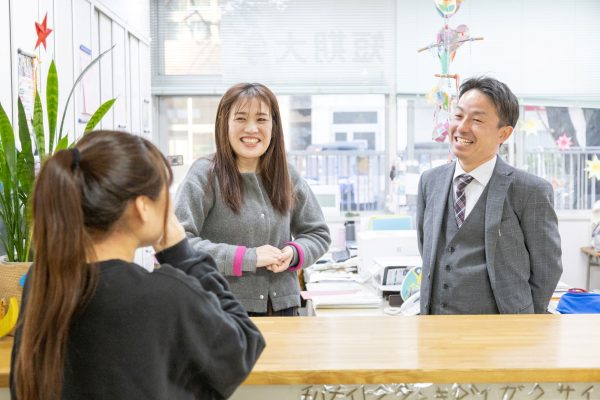 アドミッションセンターも学生をサポート